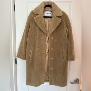 STAND STUDIO Camille Cocoon Teddy Coat